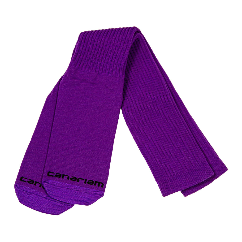 Medias Canariam Corrugada Morada
