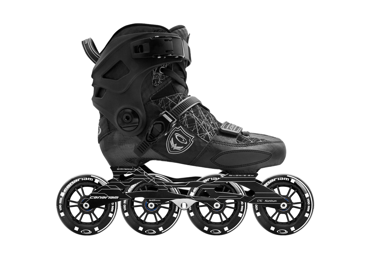 Bullet ZX Dual 12.0 Canariam Xlide negra 4x100mm