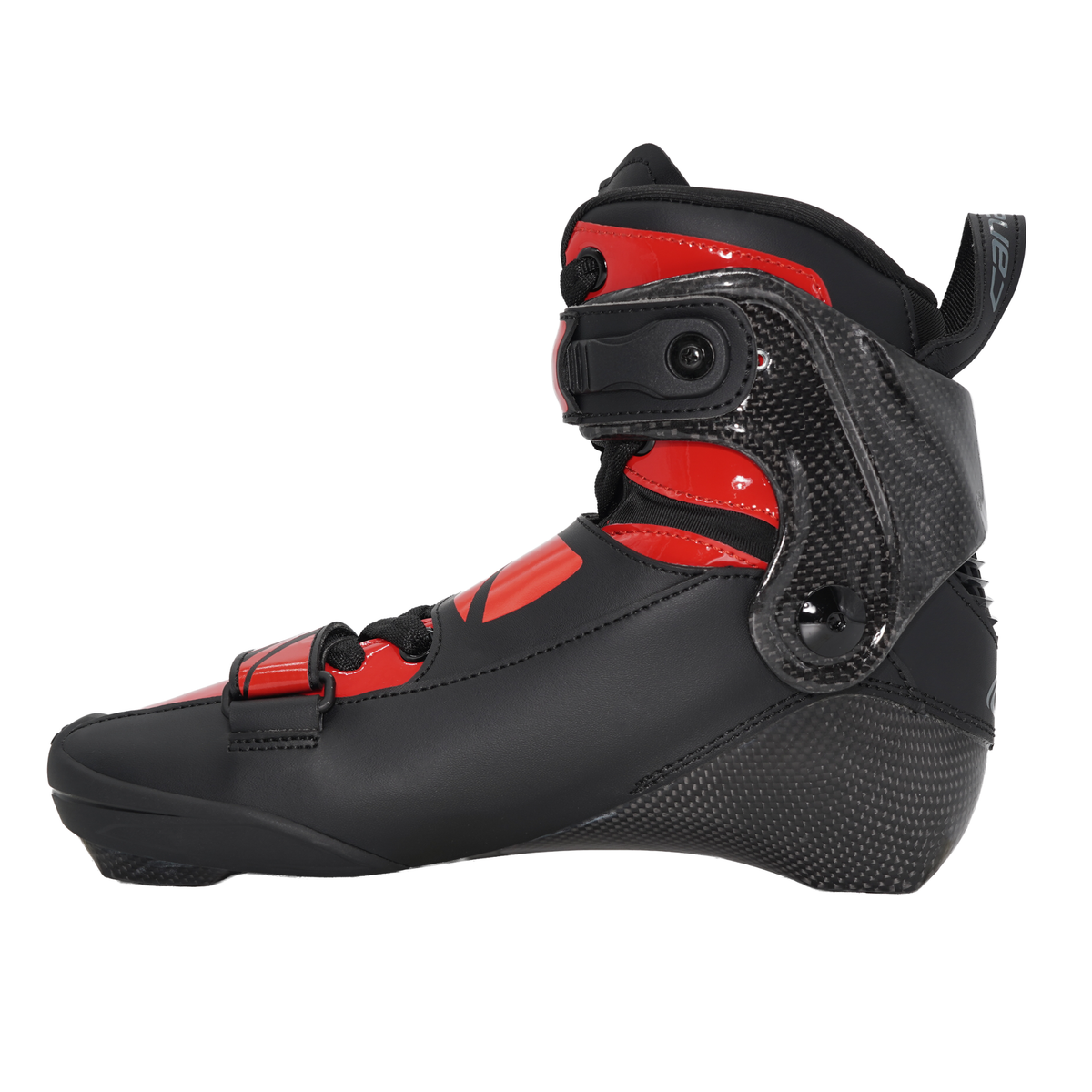 Bota Freeride Urban Negro x Rojo Brillante