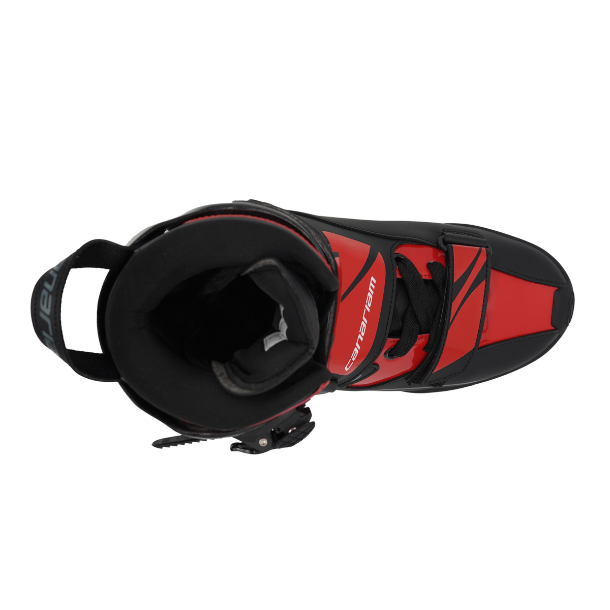 Bota Freeride Urban Negro x Rojo Brillante