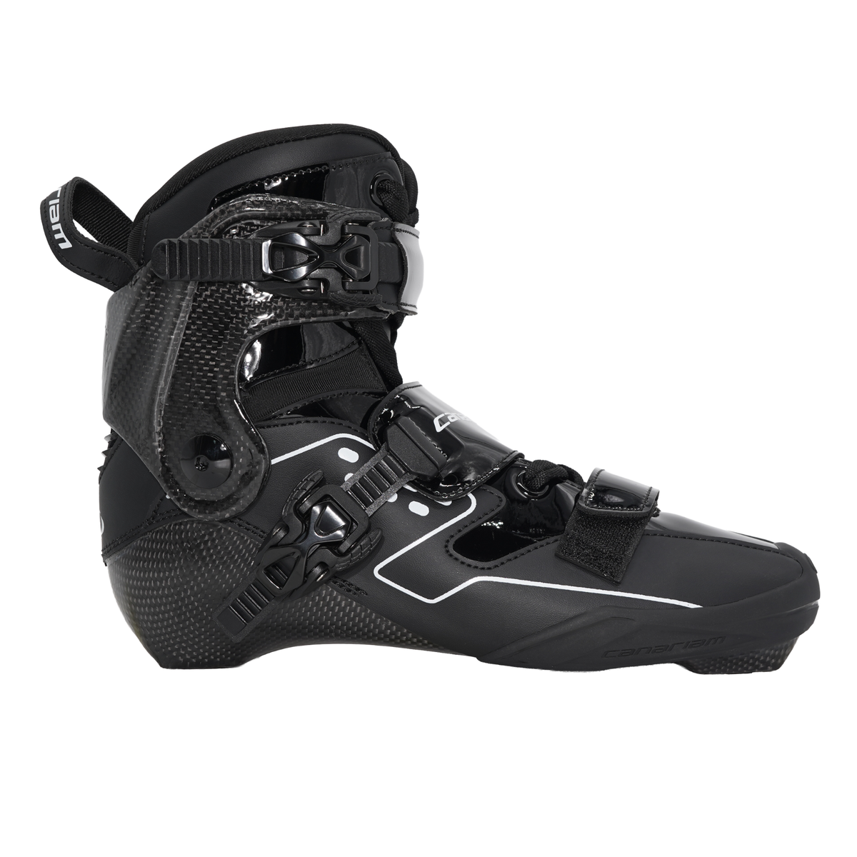 Bota Freeride Urban Negro x Negro Brillante