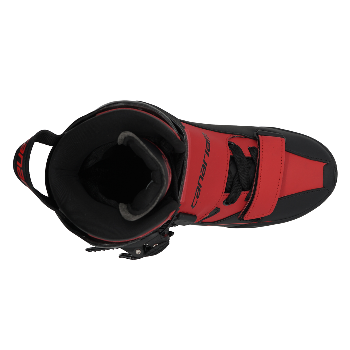 Bota Freeride Urban Negro x Rojo Mate
