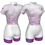 Licra Fit White-Purple
