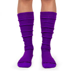 Medias Canariam Corrugada Morada