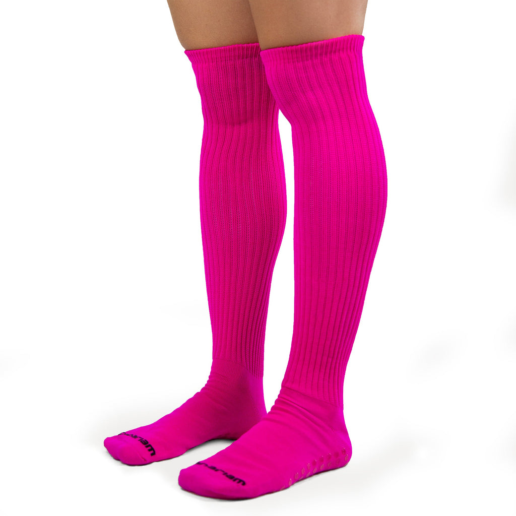 Medias Canariam Corrugada Fucsia