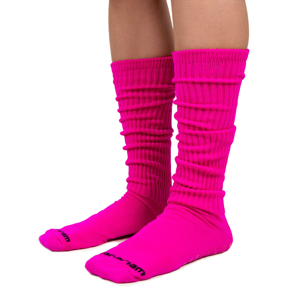 Medias Canariam Corrugada Fucsia