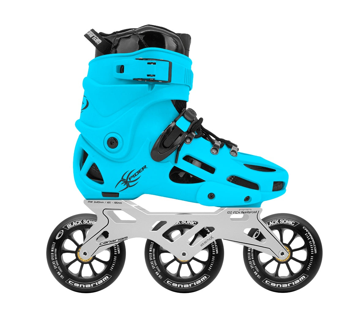 Xpider Raptor 3Max Blanco 10.0 Black Sonic Negra 3x110mm
