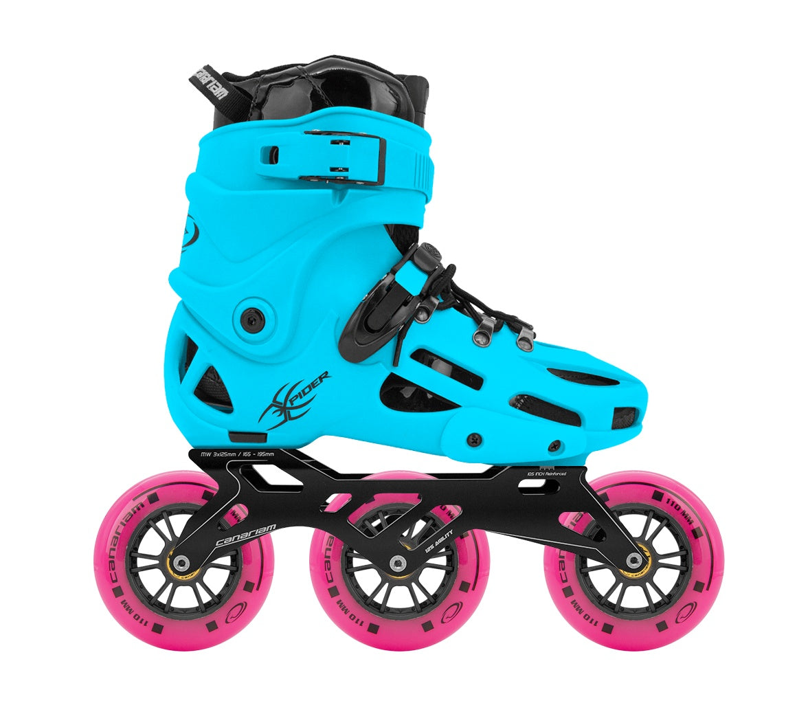 Xpider Raptor Agility Negro 10.5 Canariam Xlide fucsia 3x110mm