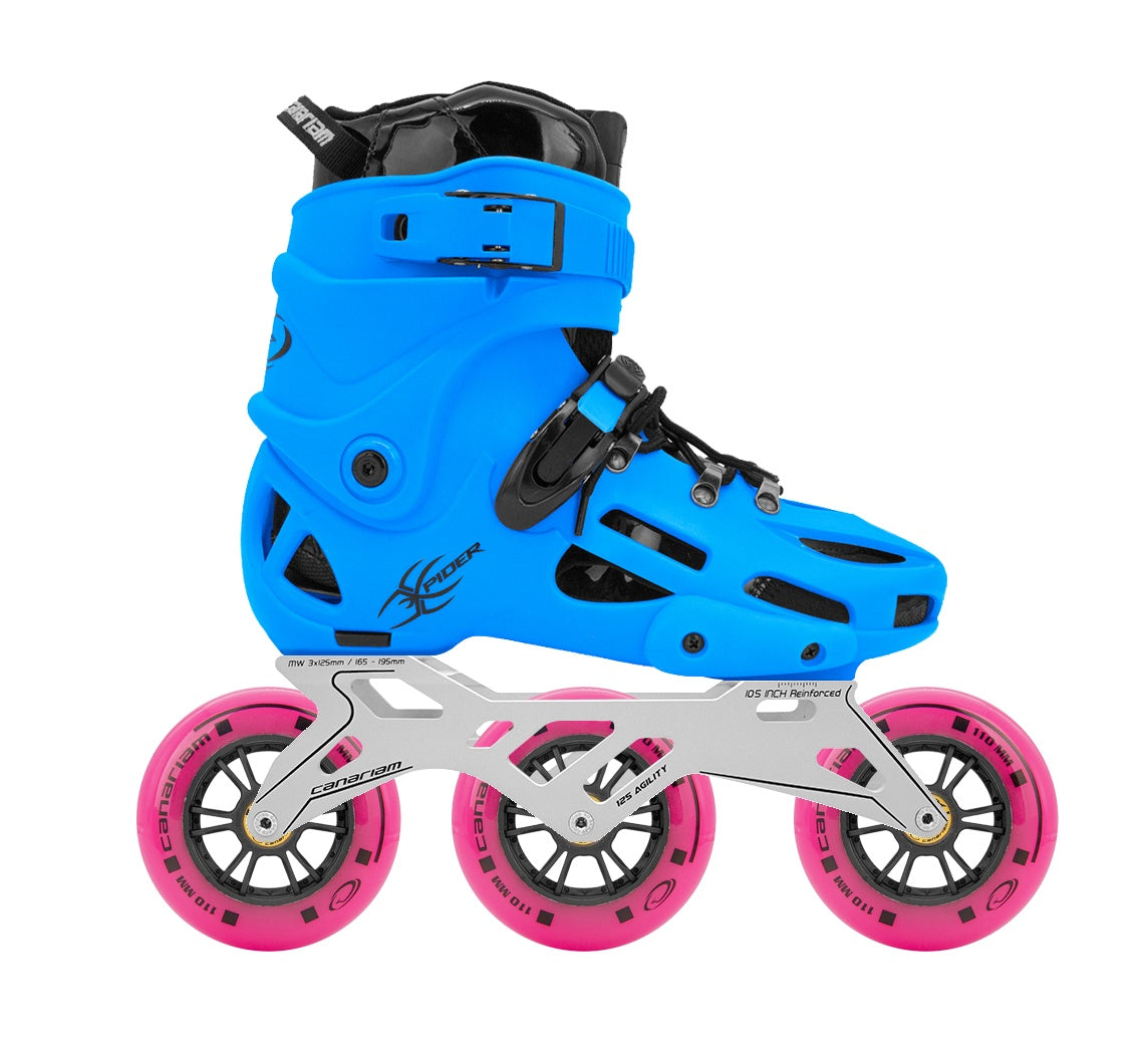 Xpider Raptor Agility Blanco 10.5 Canariam Xlide Fucsia 3x110mm