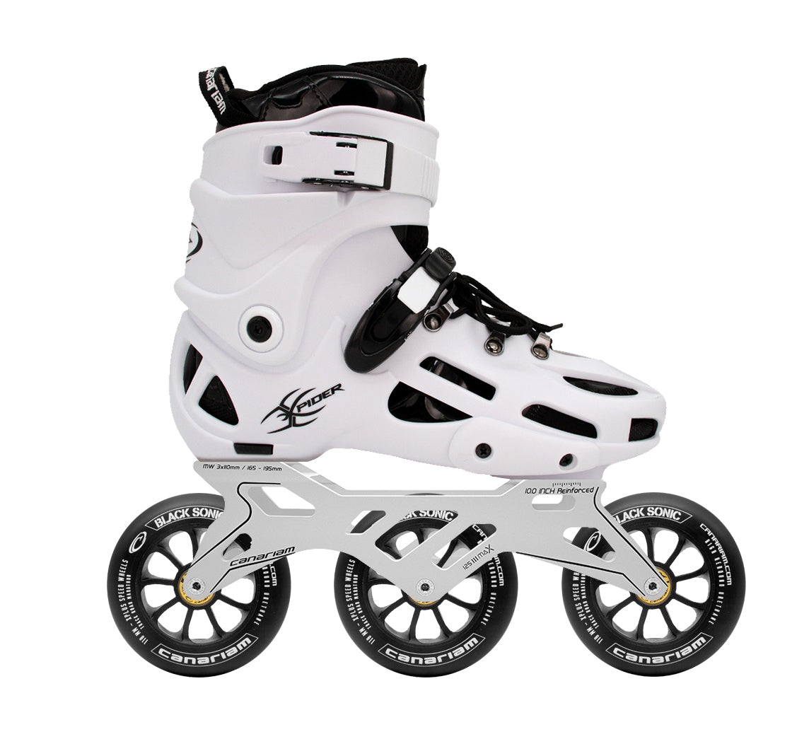 Xpider Raptor 3Max Blanco 10.0 Black Sonic Negra 3x110mm