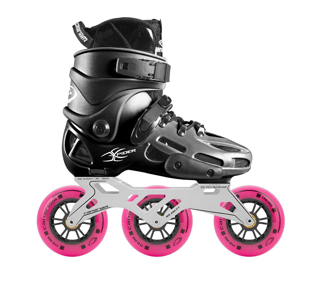Xpider Raptor Agility Blanco 10.5 Canariam Xlide Fucsia 3x110mm