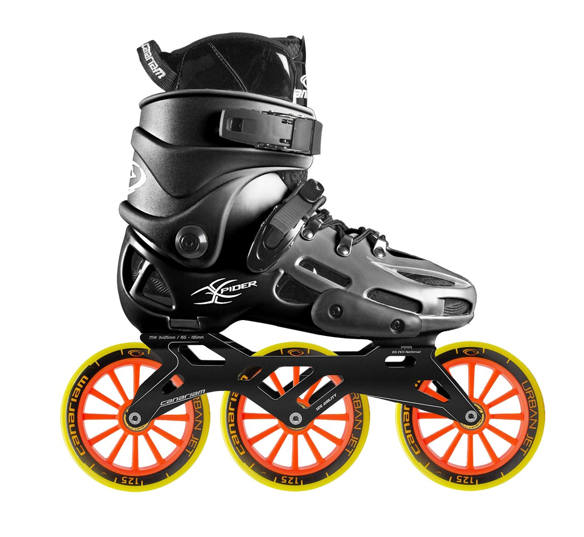 Xpider Raptor Agility negro 10.5 Urban Jet Summer 3x125mm