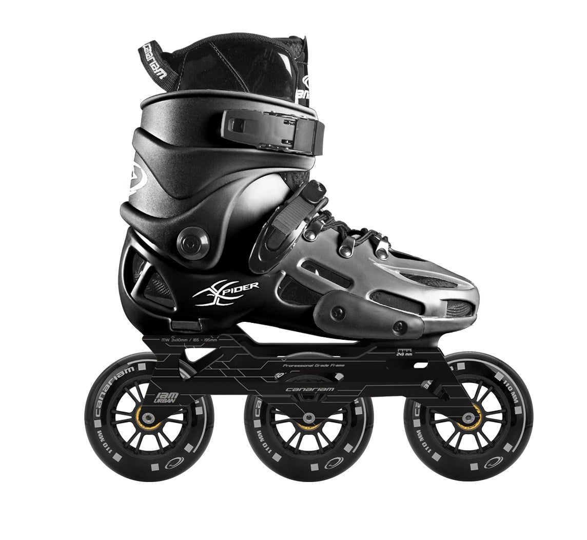 Xpider Rex 9.8 Canariam Xlide Negra 3x110mm