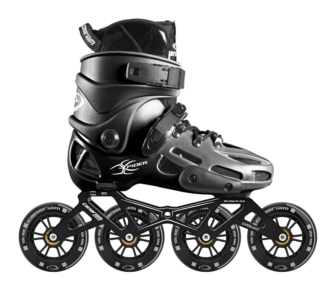 Xpider Superlight 12.2 Canariam Xlide negra 4x100mm