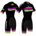 Licra Curve Black Rainbow